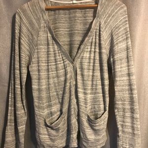 JCrew button sweater